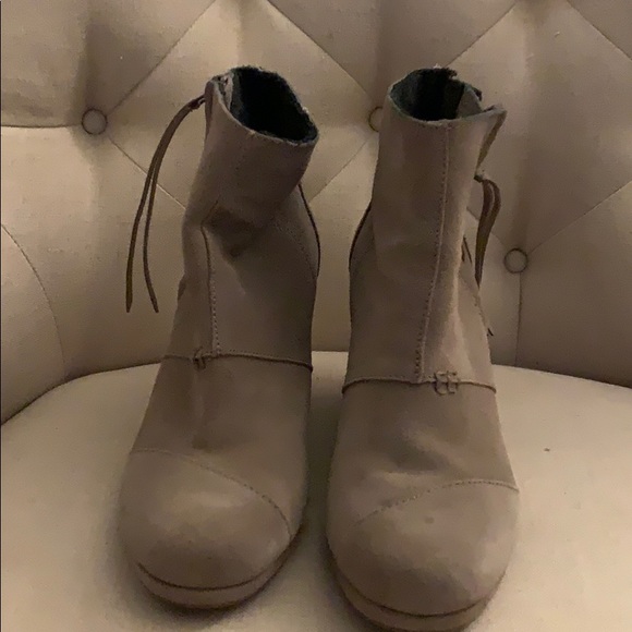 Toms wedge ankle boots - Picture 2 of 5